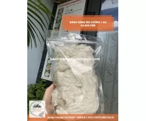 1kg Bánh Tráng Rìa Phơi Sương 