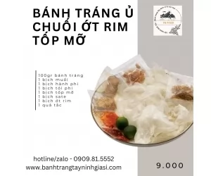 Bánh tráng tóp mỡ 100g
