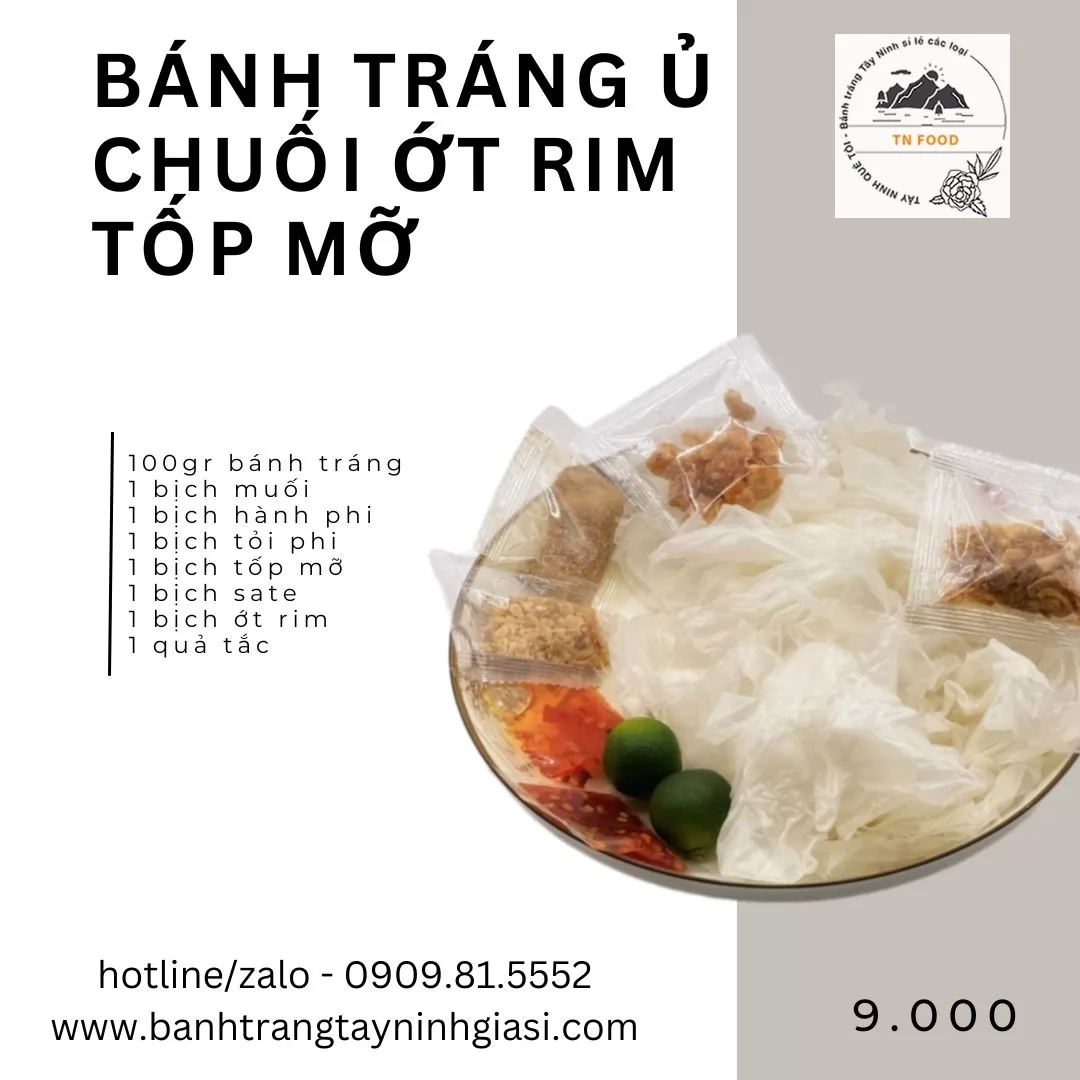Bánh tráng tóp mỡ 100g