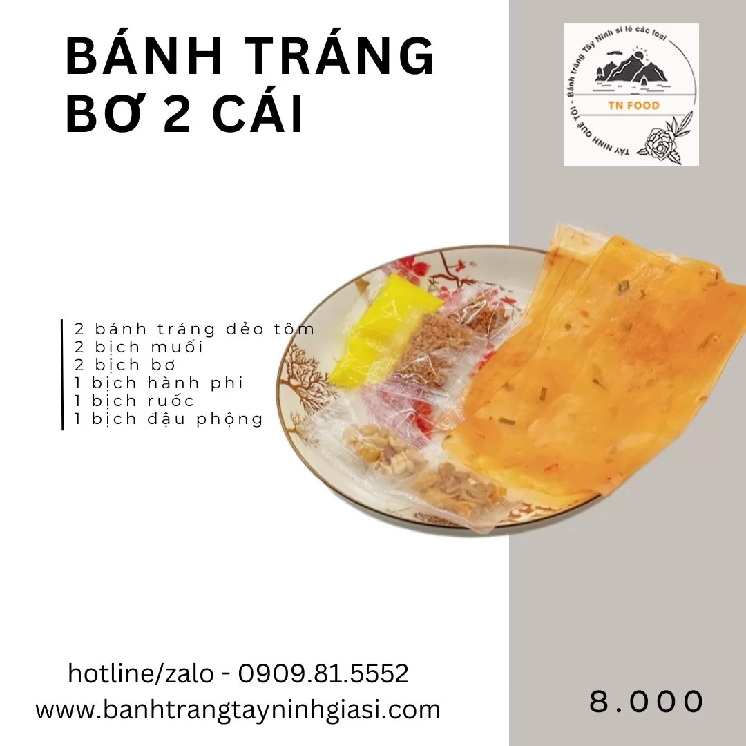 Bánh Tráng Bơ