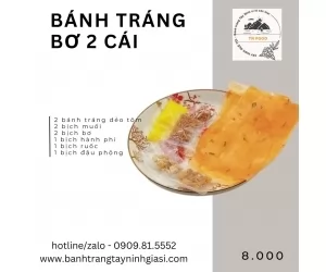 Bánh Tráng Bơ