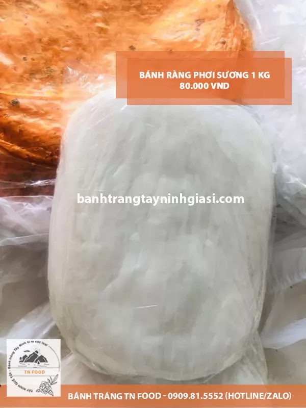 Bánh Tráng Gạo Phơi Sương