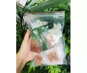 Bánh tráng phơi sương ủ lá chuối muối nhuyễn ớt rim mật ong tắc 100g