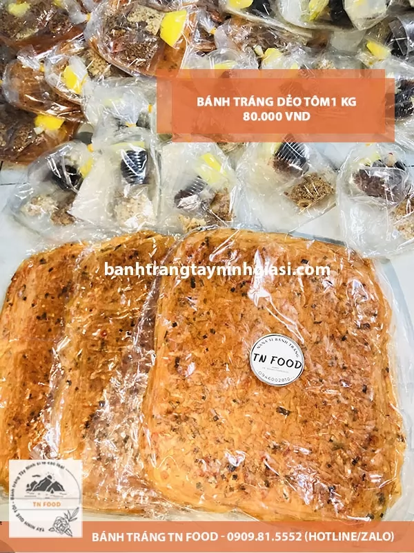 Bánh Tráng dẻo tôm (1 KG)
