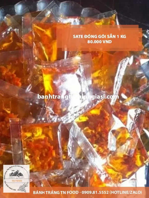 Sa Tế đóng gói sẵn Làm Bánh Tráng Trộn