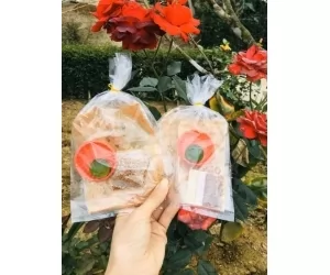 Bánh tráng dẻo tôm muối ớt rim tắc