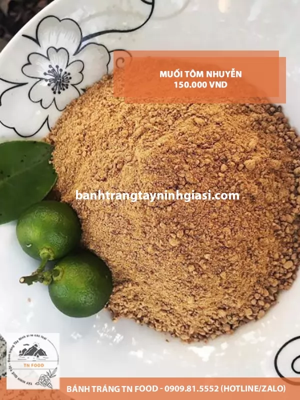 Muối Tôm xay nhuyễn Tây Ninh  (1kg)